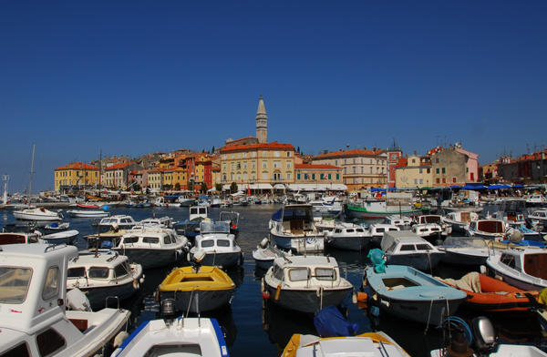 Rovigno, nella penisola d'Istria