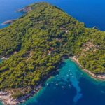 Le tranquille isole Elafiti vicino a Dubrovnik